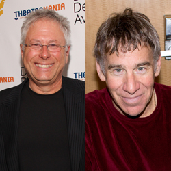 Alan Menken and Stephen Schwartz are the songwriters behind The Hunchback of Notre Dame, set to make its U.S. premiere at La Jolla Playhouse. 