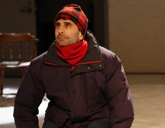 John Cariani stars in The Transport Group&#39;s New York revival of his romantic comedy-drama, Almost, Maine, a play that initially closed after a month off-Broadway in 2006 and has since been seen around the world.