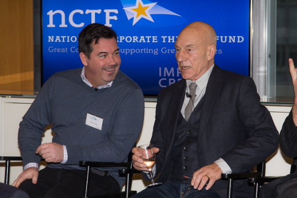 Tony-winning composer Duncan Sheik joins &#39;&#39;Waiting For Godot/No Man&#39;s Land star Sir Patrick Stewart on the NCTF Broadway Roundtable panel.