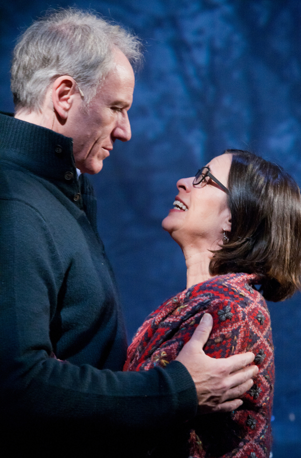 Spouses Brian and Diane Sutherland in the 2011 Signature Theatre production of A Second Chance, coming to the Public Theater this March. 
