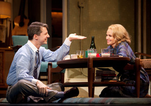 Sean Hayes and Kristin Chenoweth
in the 2010 Broadway revival of Promises, Promises.
