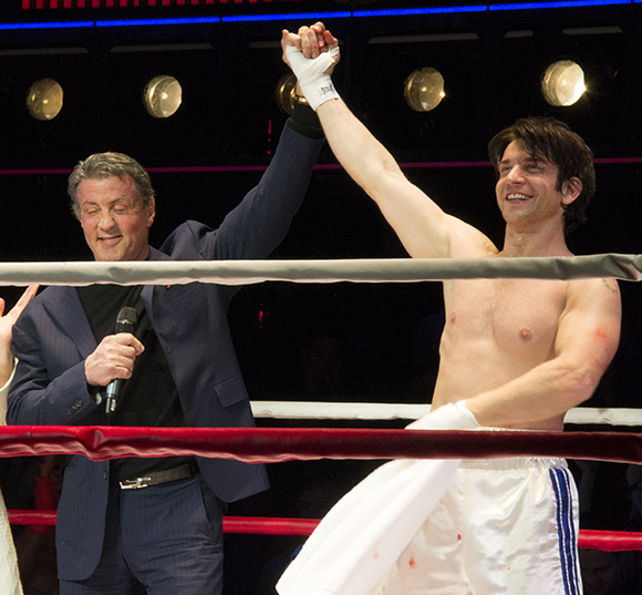 Sylvester Stallone steps into the ring to crown Andy Karl Broadway's Rocky Balboa.