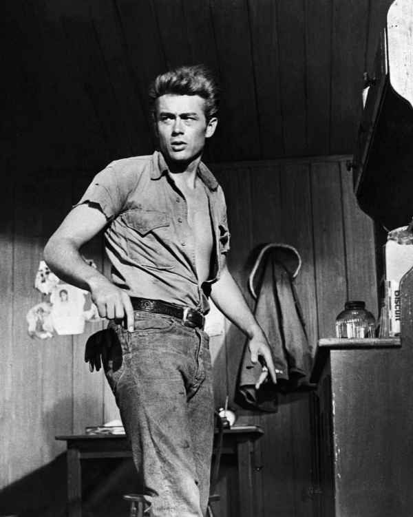 James Dean in the 1956 film Giant.