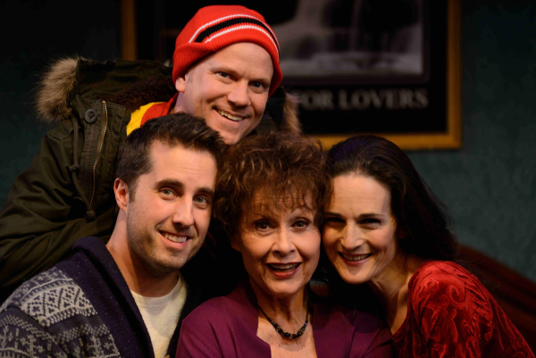 Charlotte Cohn, Carol Lawrence, Jonathan Sale and Sheffield Chastain star in Handle With Care, directed by Karen Carpenter at off-Broadway&#39;s Westside Theatre.