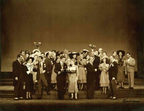 The 1947 cast of Rodgers &amp; Hammerstein&#39;s Allegro.