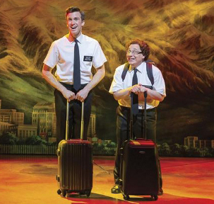 Gavin Creel and Jared Gertner go head-to-head in the 2014 Olivier Awards category of Best Actor in a Musical for their performances in The Book of Mormon.