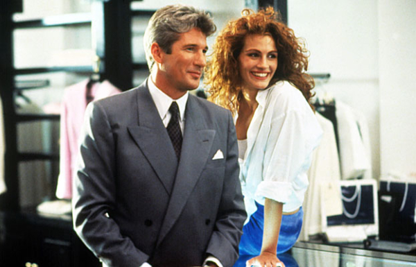 Richard Gere and Julia Roberts in the 1990 romantic comedy Pretty Woman, now in talks for a musical adaptation.