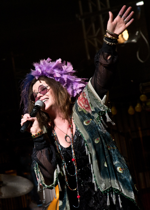 Mary Bridget Davies will return to the title role in A Night With Janis Joplin at the Gramercy Theatre this April.