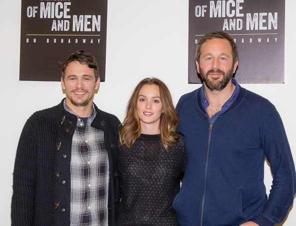 James Franco, Leighton Meester, and Chris O&#39;Dowd star in the newest Broadway production of John Steinbeck&#39;s Of Mice and Men.