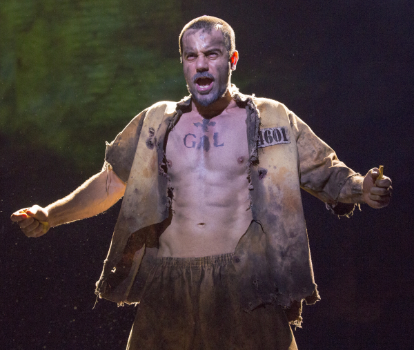 Ramin Karimloo plays a grittier, sexier Jean Valjean in the latest Broadway revival of Claude-Michel Schönberg and Alain Boublil&#39;s Les Misérables, directed by Laurence Connor and James Powell, at the Imperial Theatre.