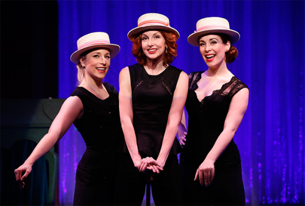 Dana Wilson, Erin Maguire, and Gretchen Wylder star in Ruthe Ponturo&#39;s Til Divorce Do Us Part: The Musical, directed by Mark Waldrop, at DR2 Theatre.