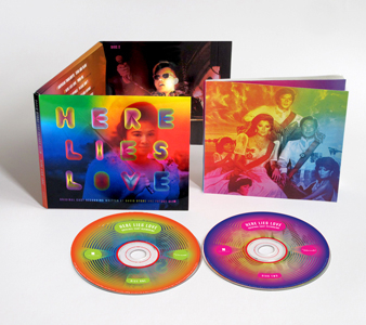 A look at the Here Lies Love two-disc cast recording set.