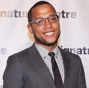 Branden Jacobs-Jenkins will make his Vineyard main stage debut in spring 2015 with Gloria; or Ambition.