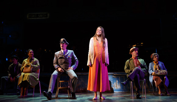 Sutton Foster leads the Broadway cast of Brian Crawley and Jeanine Tesori&#39;s Violet, directed by Leigh Silverman, at the American Airlines Theatre. 