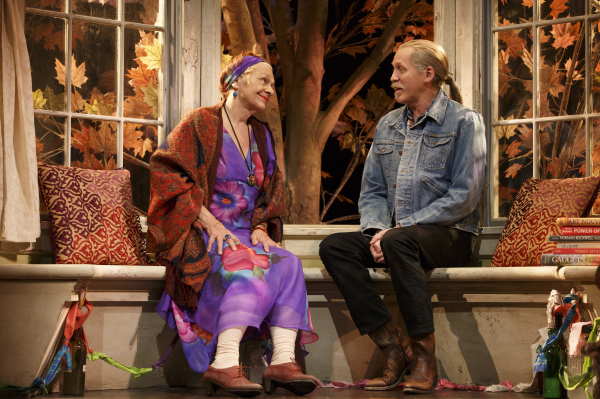 Estelle Parsons and Stephen Spinella star in Eric Coble&#39;s The Velocity of Autumn, directed by Molly Smith, at the Booth Theatre.