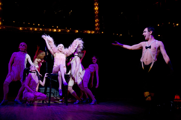 Michelle Williams and Alan Cumming star in the return engagement of Cabaret, directed by Rob Marshall and Sam Mendes, at Studio 54. 