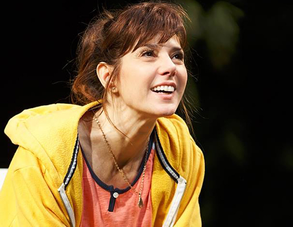 Marisa Tomei as Pony Jones in Will Eno&#39;s The Realistic Joneses, directed by Sam Gold, at Broadway&#39;s Lyceum Theatre.