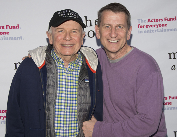 Mothers and Sons playwright Terrence McNally and his husband, producer Tom Kirdahy.