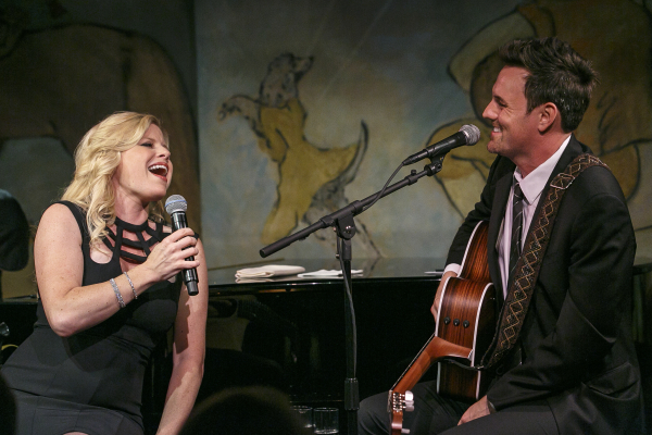 Megan Hilty appears alongside her husband, Brian Gallagher, in her Café Carlyle debut. 