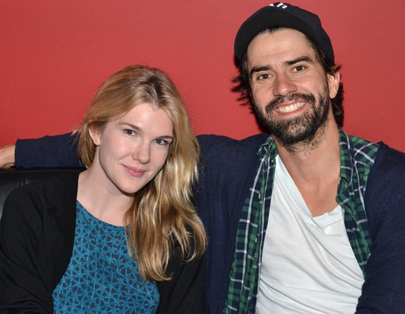 Lily Rabe and Hamish Linklater play Benedick and Beatrice in the Shakespeare in the Park production of Much Ado About Nothing, directed by Jack O&#39;Brien.