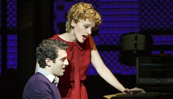 Jarrod Spector and Anika Larsen are 2014 Tony nominees for their performances as real-life songwriters Barry Mann and Cynthia Weil in Beautiful — The Carole King Musical.