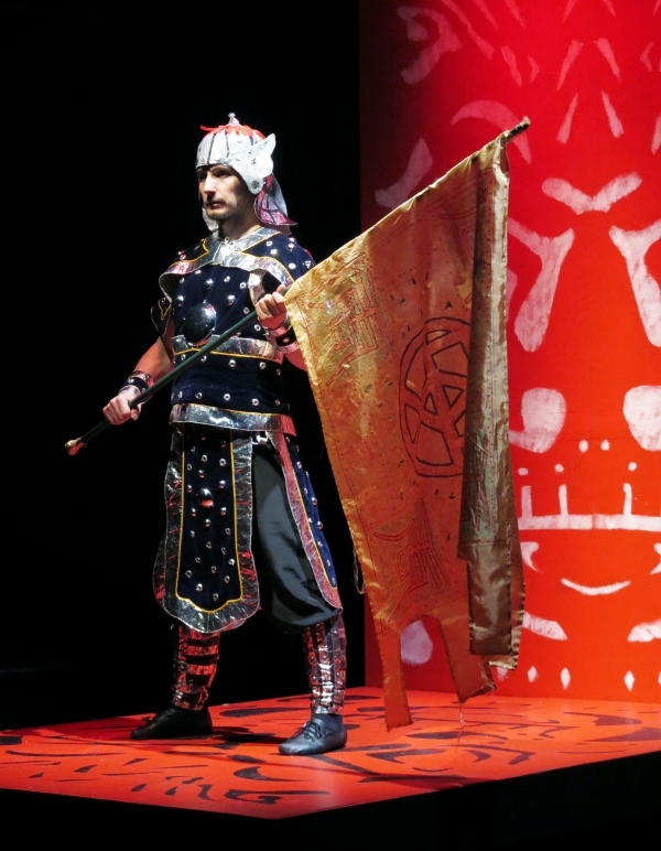 Alexander Reed as General An LuShan in The Story of Yu-Huan.