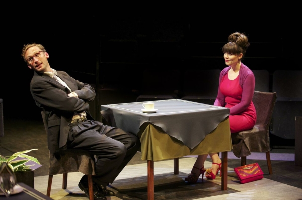 Richard Stacey as Glyn and Emily Pithon as Stephanie in Alan Ayckbourn&#39;s Time of My Life.