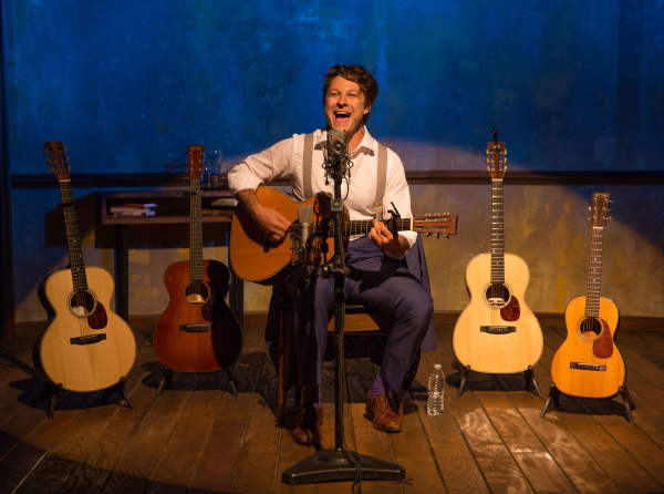 Benjamin Scheuer stars in his solo concert show, The Lion, a production of Manhattan Theatre Club directed by Sean Daniels.