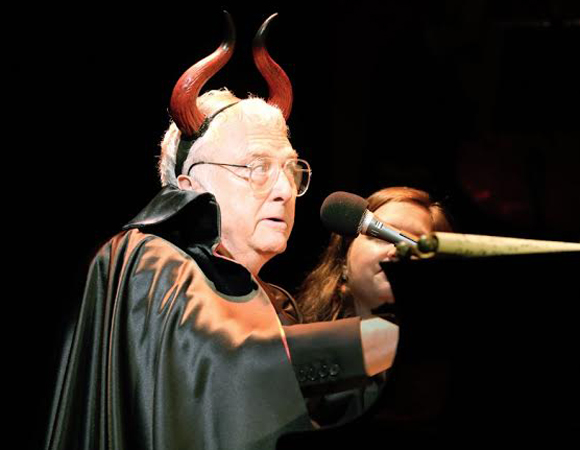 Randy Newman as the Devil in the Encores! Off-Center production of Randy Newman&#39;s Faust: The Concert.
