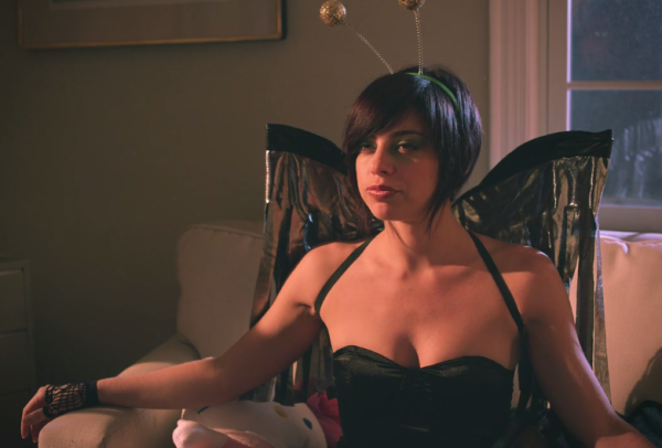Krysta Rodriguez as The Fly Goddess on the web series Ian.