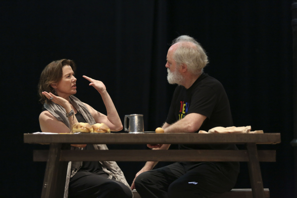 Annette Bening and John Lithgow star as Goneril and Lear in Shakespeare in the Park&#39;s King Lear.