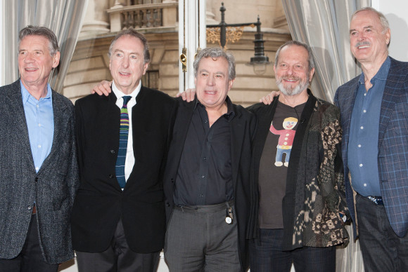 Monty Python&#39;s Michael Palin, Eric Idle, Terry Jones, Terry Gilliam, and John Cleese.