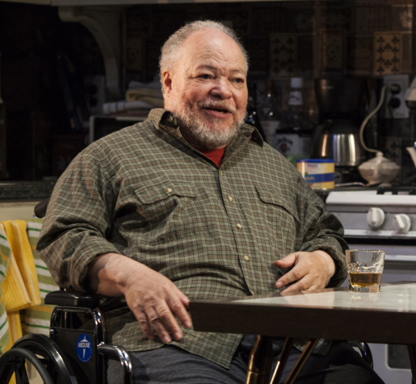 Stephen McKinley Henderson plays Walter &quot;Pops&quot; Washington in Stephen Adly Guirgis&#39; Between Riverside and Crazy, directed by Austin Pendleton, at the Linda Gross Theater.