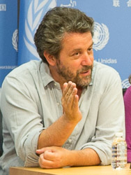 Dominic Dromgoole, director of the Globe&#39;s touring Hamlet production.