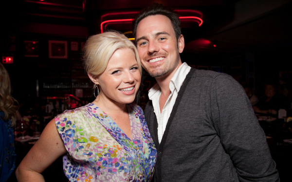Megan Hilty and husband Brian Gallagher, who will be performing together at Broadway @ The Art House.