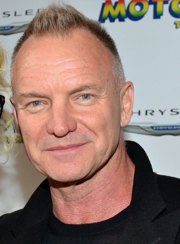 Sting will perform at Broadway&#39;s Gershwin Theatre on September 15 for Uprising of Love: A Benefit Concert for Global Equality.