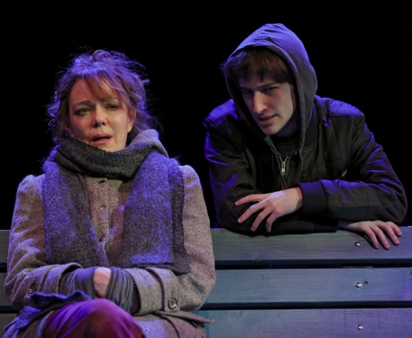 Deidre O&#39;Connell and Noah Robbins in Hamish Linklater&#39;s The Vandal, which will be broadcast on PBS this fall.