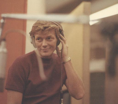 Bob Crewe in the recording studio.