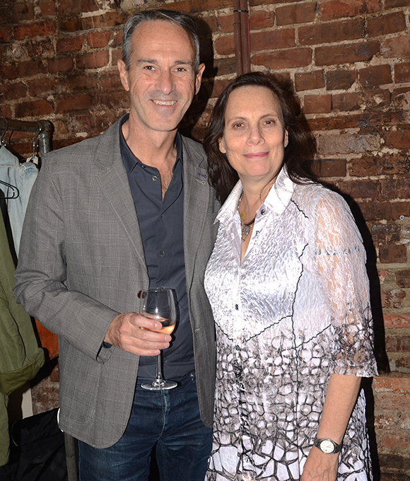 Director Ivo van Hove with the show&#39;s translator, Emily Mann.