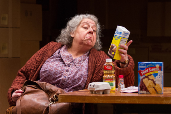 Jayne Houdyshell as Alma in Morris Panych&#39;s The Shoplifters, making its world premiere at Washington D.C.&#39;s Arena Stage.