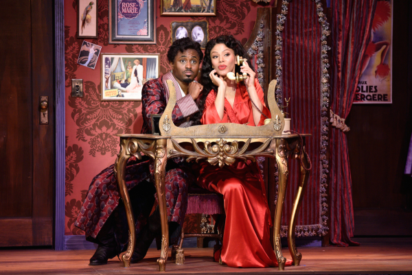 Wayne Brady and Merle Dandridge costar in the Pasadena Playhouse production of Cole Porter&#39;s Kiss Me, Kate, directed by Sheldon Epps.