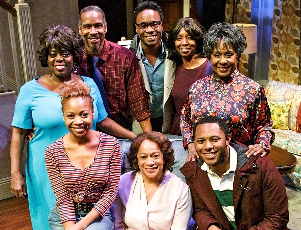 Billy Porter with the cast of While I Yet Live.