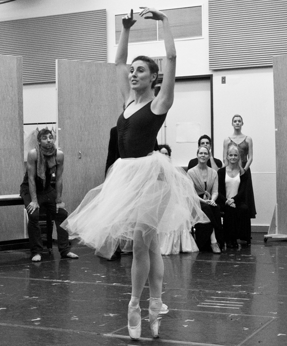 New York City Ballet principal dancer Tiler Peck as Young Marie van Goethem in the new musical Little Dancer.