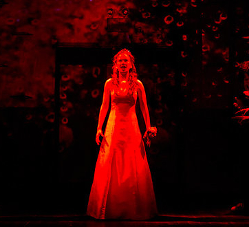 Molly Ronson in the 2012 MCC revival of Carrie: The Musical.