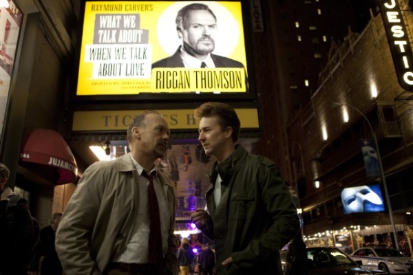 Michael Keaton and Edward Norton head to Broadway in the new film Birdman or (The Unexpected Virtue of Ignorance).