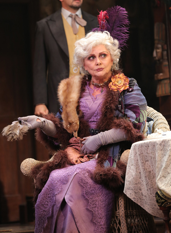 Elizabeth Ashley in You Can&#39;t Take It With You, directed by Scott Ellis, at the Longacre Theatre. 