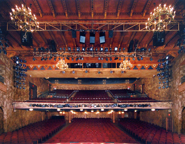 This is the house of the August Wilson, one of the five Broadway theaters managed by Jujamcyn Theaters.