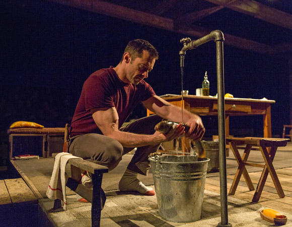 Hugh Jackman stars in Jez Butterworth&#39;s The River, directed by Ian Rickson, at Circle in the Square Theatre.