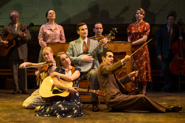 The cast of Rodgers and Hammerstein&#39;s Allegro, directed by John Doyle, at Classic Stage Company.