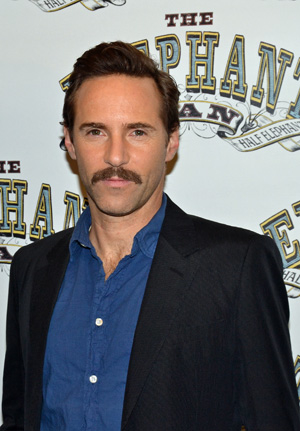 Alessandro Nivola stars in the Broadway revival of The Elephant Man at the Booth Theatre.